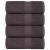 Prosoape cu săpun 4 buc Antracit 30x30 cm 360 g/m² 100% bumbac GartenMobel Dekor