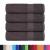Prosoape de baie 4 buc Antracit 100x150 cm 360 g/m² 100% bumbac GartenMobel Dekor