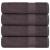 Prosoape de baie 4 buc Antracit 100x150 cm 360 g/m² 100% bumbac GartenMobel Dekor