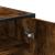 Pantofar, stejar fumuriu, 75x38x97,5 cm, lemn prelucrat/metal GartenMobel Dekor