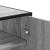 Pantofar, sonoma gri, 75x38x97,5 cm, lemn prelucrat/metal GartenMobel Dekor