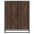 Pantofar, stejar maro, 75x38x97,5 cm, lemn prelucrat/metal GartenMobel Dekor