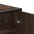 Pantofar, stejar maro, 75x38x97,5 cm, lemn prelucrat/metal GartenMobel Dekor