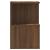Noptiere, 2 buc., stejar maro, 35x35x55 cm, lemn prelucrat GartenMobel Dekor