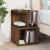 Noptiere, 2 buc., stejar maro, 35x35x55 cm, lemn prelucrat GartenMobel Dekor