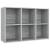 Bibliotecă/Servantă, gri sonoma, 66x30x98 cm, lemn prelucrat GartenMobel Dekor