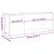 Dulap TV Lemn vechi 80x24x32cm Lemn prelucrat GartenMobel Dekor