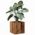 Cutie de jardiniera din lemn vechi 40x40x40 cm lemn prelucrat GartenMobel Dekor