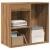Dulap de cosmetice Artisan Stejar 80x40x75 cm Lemn prelucrat GartenMobel Dekor