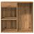 Dulap de cosmetice Artisan Stejar 80x40x75 cm Lemn prelucrat GartenMobel Dekor