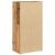 Bibliotecă Lemn vechi 40x24x77 cm Lemn prelucrat GartenMobel Dekor