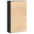 Bibliotecă Stejar negru 60x24x101,5 cm Lemn prelucrat GartenMobel Dekor