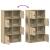 Bibliotecă, stejar sonoma, 60x24x101,5 cm, lemn prelucrat GartenMobel Dekor