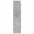 Bibliotecă, gri beton,60x24x101,5 cm, lemn prelucrat GartenMobel Dekor