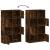 Bibliotecă, stejar fumuriu, 60x24x101,5 cm, lemn prelucrat GartenMobel Dekor