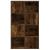 Bibliotecă, stejar fumuriu, 60x24x101,5 cm, lemn prelucrat GartenMobel Dekor
