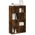 Bibliotecă, stejar fumuriu, 60x24x101,5 cm, lemn prelucrat GartenMobel Dekor