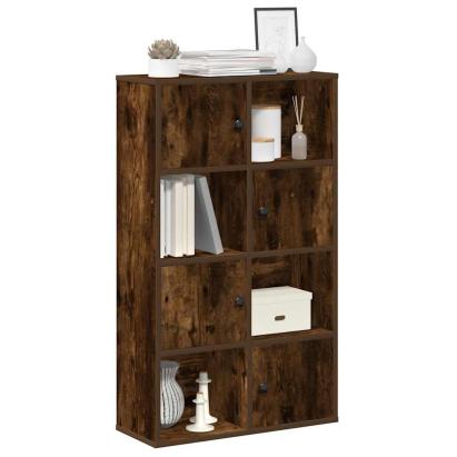 Bibliotecă, stejar fumuriu, 60x24x101,5 cm, lemn prelucrat GartenMobel Dekor