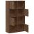 Bibliotecă, stejar maro, 60x24x101,5 cm, lemn prelucrat GartenMobel Dekor