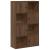 Bibliotecă, stejar maro, 60x24x101,5 cm, lemn prelucrat GartenMobel Dekor