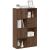 Bibliotecă, stejar maro, 60x24x101,5 cm, lemn prelucrat GartenMobel Dekor