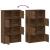 Bibliotecă, stejar maro, 60x24x101,5 cm, lemn prelucrat GartenMobel Dekor