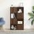 Bibliotecă, stejar maro, 60x24x101,5 cm, lemn prelucrat GartenMobel Dekor