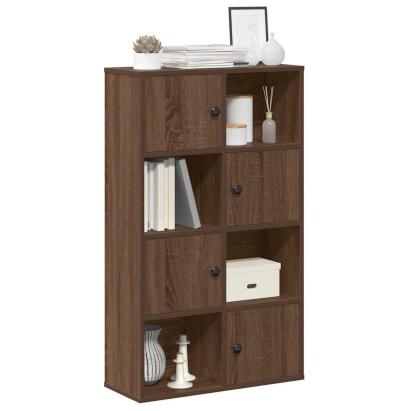 Bibliotecă, stejar maro, 60x24x101,5 cm, lemn prelucrat GartenMobel Dekor