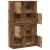 Bibliotecă, lemn vechi, 60x24x101,5 cm, lemn prelucrat GartenMobel Dekor