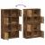 Bibliotecă, lemn vechi, 60x24x101,5 cm, lemn prelucrat GartenMobel Dekor