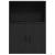 Bibliotecă Stejar negru 60x24x85 cm Lemn prelucrat GartenMobel Dekor