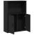 Bibliotecă Stejar negru 60x24x85 cm Lemn prelucrat GartenMobel Dekor