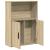 Bibliotecă, stejar sonoma, 60x24x85 cm, lemn prelucrat GartenMobel Dekor