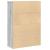 Bibliotecă, gri sonoma, 60x24x85 cm, lemn prelucrat GartenMobel Dekor