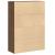 Bibliotecă, stejar maro, 60x24x85 cm, lemn prelucrat GartenMobel Dekor