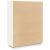 Dulap înalt, alb, 89x34x116,5 cm, lemn masiv de pin GartenMobel Dekor