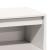 Dulap înalt, alb, 89x34x116,5 cm, lemn masiv de pin GartenMobel Dekor