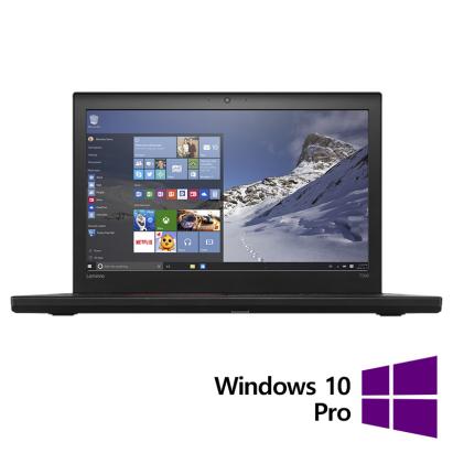 Laptop Refurbished Lenovo Thinkpad T560, Intel Core i5-6200U 2.30 - 2.80GHz, 8GB DDR3, 256GB SSD, 15.6 Inch Full HD, Webcam + Windows 10 Pro NewTechnology Media