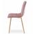 Scaun bucatarie/living, Artool, Libra, catifea, metal, roz, 45x54x86.5 cm GartenVIP DiyLine