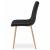 Scaun bucatarie/living, Artool, Libra, catifea, metal, negru, 45x54x86.5 cm GartenVIP DiyLine