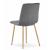 Scaun bucatarie/living, Artool, Libra, catifea, metal, gri, 45x54x86.5 cm GartenVIP DiyLine