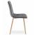 Scaun bucatarie/living, Artool, Libra, catifea, metal, gri, 45x54x86.5 cm GartenVIP DiyLine
