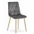 Scaun bucatarie/living, Artool, Libra, catifea, metal, gri, 45x54x86.5 cm GartenVIP DiyLine