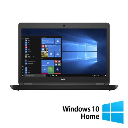 Laptop Refurbished DELL Latitude 5480, Intel Core i5-6200U 2.30 - 2.80GHz, 8GB DDR4, 256GB SSD, 14 Inch HD, Webcam + WIndows 10 Home NewTechnology Media