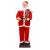 Mos craciun cu vioara, figurina muzicala 180 cm, canta si danseaza, suport sustinere, senzor sunet MultiMark GlobalProd