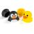 Set jucarii de baie din silicon pentru bebelusi MyHappyBath Toys , 6+ luni, Reer 76093 Children SafetyCare