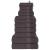 Set prosoape 12 buc Antracit 360 g/m² 100% bumbac GartenMobel Dekor