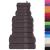 Set prosoape 12 buc Antracit 360 g/m² 100% bumbac GartenMobel Dekor