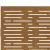 Poartă pentru grădină, 85x175 cm, oțel corten, dreptunghiuri GartenMobel Dekor