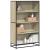 Bibliotecă, stejar sonoma, 80,5x35x139 cm, lemn prelucrat GartenMobel Dekor